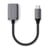 Satechi Adaptateur USB-C vers USB-A 3.0 Synchronisation de Données SuperSpeed Gris