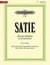 Partition musicale PETERS - Piano Works Vol.1 - Erik Satie - 76 pages