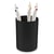 Pot à crayons Rangement stylos en plastique recyclé First GreenSpirit Noir - CEP