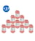 Lot de 10 pelotes QUATTRO de Lang Yarns – 500 g de coton mercerisé 129 Rose
