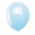 10 BALLONS BLEU PASTEL 30 CM