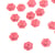 Lot de 3 boutons 2 trous fleur 13mm Fuchsia