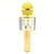 Microphone Android iOs Karaoké Bluetooth 4.2 Haut-Parleur Puissance 5W Jaune YONIS