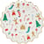 8 Petites Assiettes Joli Noël