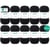 10 pelotes de laine - Noir - 26 - 100% acrylique - 3,5/4,5 mm - Gründl - Lisa Premium