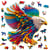 Puzzle en bois Aigle coloré 250 pcs - Wooden City