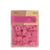 Lot de 30 boutons pression 100% plastique Fuchsia 12mm