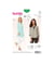 Patron Burda 6633 Tunique du 36 au 46 taille n°FR 36-46