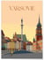 Affiche ville Varsovie | A3 : 29,7x42cm