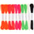 Fil a broder en coton Set Fluo - Rico Design - Orange