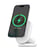 Belkin Station de Charge sans fil pour iPhone et Airpods 2-en-1 15W Qi2 MagSafe Pliable Blanc