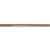 Bande cuir synthétique, Métallique plat, or, 3mm, 2m