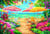 Puzzle 1000 pièces - Chuck Pinson - A Perfect Day at the Beach - Bluebird Puzzle