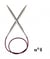 Aiguilles à tricoter circulaires fixes cable 80 cm Nova Metal du n° 2,5 à 5 - Knitpro 4 Gris