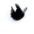Graine Créative - Pume de coq Noir 10cm 3g