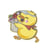 Ecusson thermocollant animaux mignons poussin 5,5cm x 4,5cm