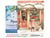Peinture par Numéro Figured'Art avec Cadre - Jeune femme et son Chien à Noël - Kit de Loisir Créatif DIY Numéro d'Art Complet - 40x50cm toile tendue sur châssis