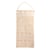 Vide poche 13 cases en coton à décorer 62cm