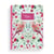 Carnet de notes à couverture souple Floral Folk - A5 - 160 pages - Hirondelles & Cie