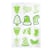 Dies de découpe et tampons transparents Noël - 15 pièces - We R Makers