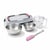 Set pâtisserie avec plaque de cuisson 42 x 29 cm avec couvercle, 2 bols à mixer, verre mesureur et spatule Zenker