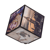 Cube photo tournant pour 6 photos
