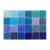 Boite de perles en verre de rocaille assorties 24 couleurs différentes 3 mm Tons BLEU