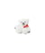 Carte de 2 boutons Ourson à queue 19mm - Union Knopf Blanc