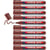 Lot de 10 Marqueurs permanents EDDING 300 - Pointe ronde 1,5-3 mm - Marron