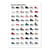 Affiche 50x70 cm - 2000's-2010's Legendary Sneakers - Olivier Bourdereau