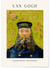Affiche Van Gogh - Joseph Roulin, the postman | A3 : 29,7x42cm