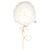 Ballon mural décoratif en coton, Sidonia