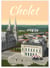 Affiche ville Cholet | A3 : 29,7x42cm