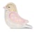 Lampe Veilleuse Oiseau Fraise Crème - Little Lights