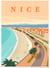 Affiche ville Nice 2 | A3 : 29,7x42cm