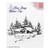 Tampon transparent scrapbooking Nellie's choice SAPIN CHALET 002