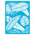 Pochoir plastique souple réutilisable 18,5 x 14,5 cm Fabrika Decoru FEUILLE TROPIQUE 395