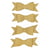 Autocollants 3D – Noeuds en Or - Rico Design - Beige