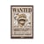ONE PIECE - Aimant Standard - Wanted Luffy