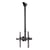 Support TV plafond inclinable HAMA - Acier - 00118655 - Noir - 32-65 pouces