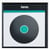 Cadre de protection vinyle HAMA Carré - Aluminium - 00181445 - Noir - 31,5 cm