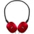 Casque circum-aural pliable JVC HA-S160M-R-U rouge 66 g