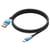 LinQ Câble USB-C Vers USB de Charge Rapide 48W avec Écran LED 1.2m Bleu