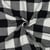 Tissu Coton Fil teint Suzy carreaux Noir sur fond Blanc