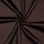 Tissu Satin de Coton uni Marron chocolat
