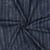 Tissu Jean Denim rayé sur fond Bleu marine