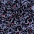 Tissu Viscose EcoVero Fleurs sur fond Bleu marine