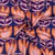 Tissu Viscose EcoVero Tulipes sur fond Bleu cobalt