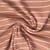 Tissu Jersey Coton Bord côte Sia rayures Ecru sur fond Camel