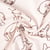 Tissu Jersey French terry Crêpe Noé doudou lapin sur fond Ecru